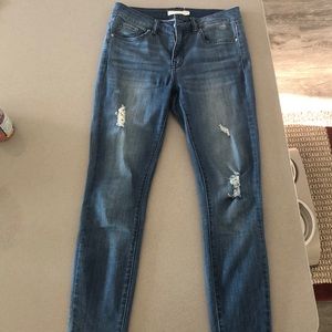 TGLA Raquel Distressed Skinny Jean
